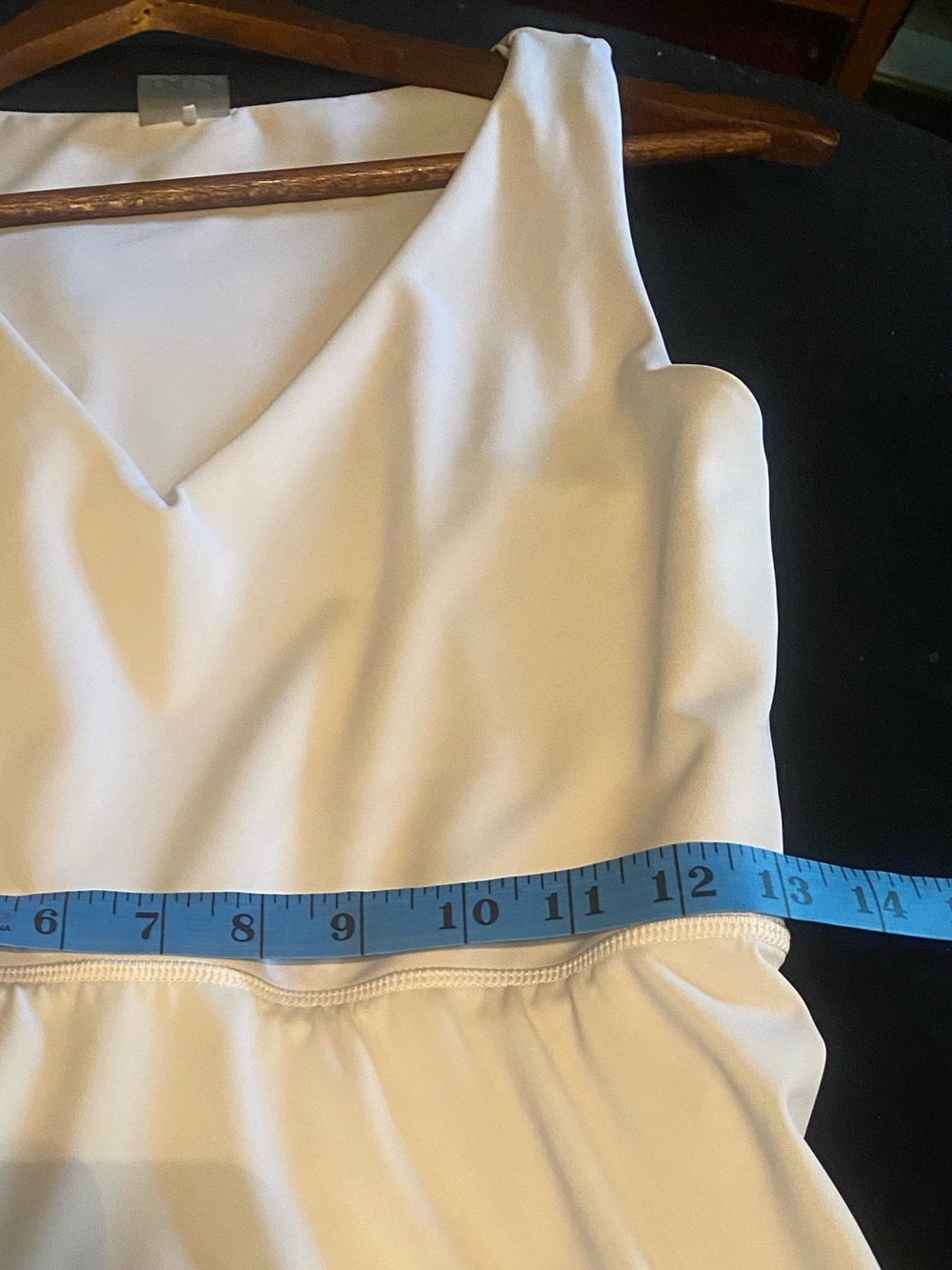 CALIA by Carrie Underwood White Sleeveless V-Neck Athletic Dress - Picture 10 of 14